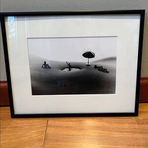 Allan Teger Nude Bodyscapes‎ Swimming Hole Nudity Bellybutton Framed Art